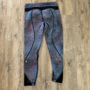 -Lululemon splatter leggings 10
